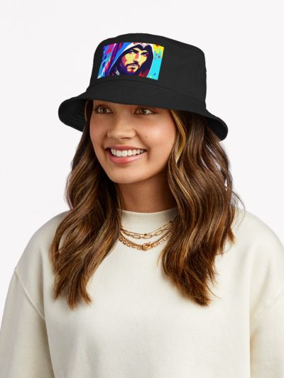 Assassin's Creed - Ezio Auditore - Splash Art Painting Bucket Hat Official Assassin's Creed Merch