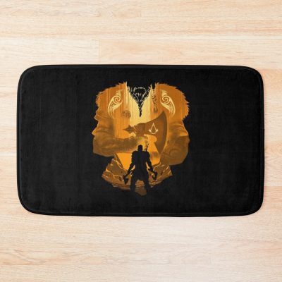 Eivor Silhouette Acv Bath Mat Official Assassin's Creed Merch